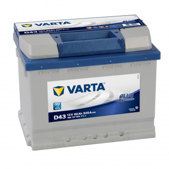 Аккумулятор BLUE DYNAMIC 60Ah, EN 540, левый "+" 242x175x190 (ДхШхВ) VARTA 560127054 (фото 1)