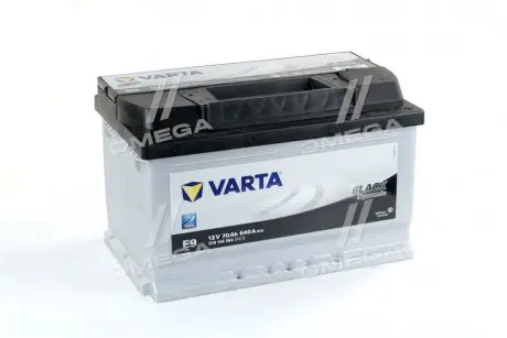 Акумулятор BLACK DYNAMIC 70Ah, EN 640, правий "+" 278 x 175 x 175 (ДхШхВ) VARTA 570144064