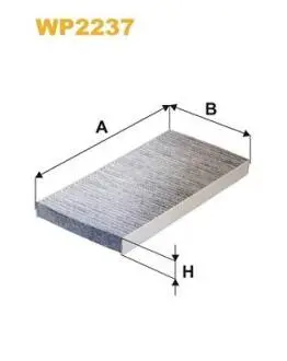 Фильтр салона Volkswagen ID.4 FILTERS WIX 1EA819669