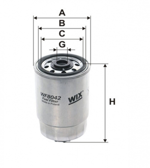 Фильтр топливный WIX WF8042