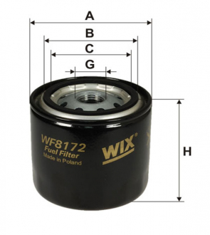 Фильтр топливный WIX WF8172 (фото 1)