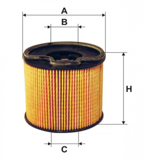 Фильтрующий элемент топливного фильтра WIX WF8195 (фото 1)