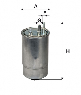 Фильтр топливный FIAT DUCATO 2.0-3.0 JTD 06-, PSA 3.0 HDI 11- (-FILTERS) WIX WF8488 (фото 1)