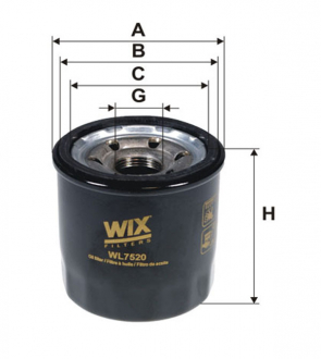 Фильтр масляный WIX WL7520