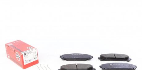 Колодки тормозные передние TOYOTA BZ4X ZIMMERMANN 04465-78020 (фото 1)